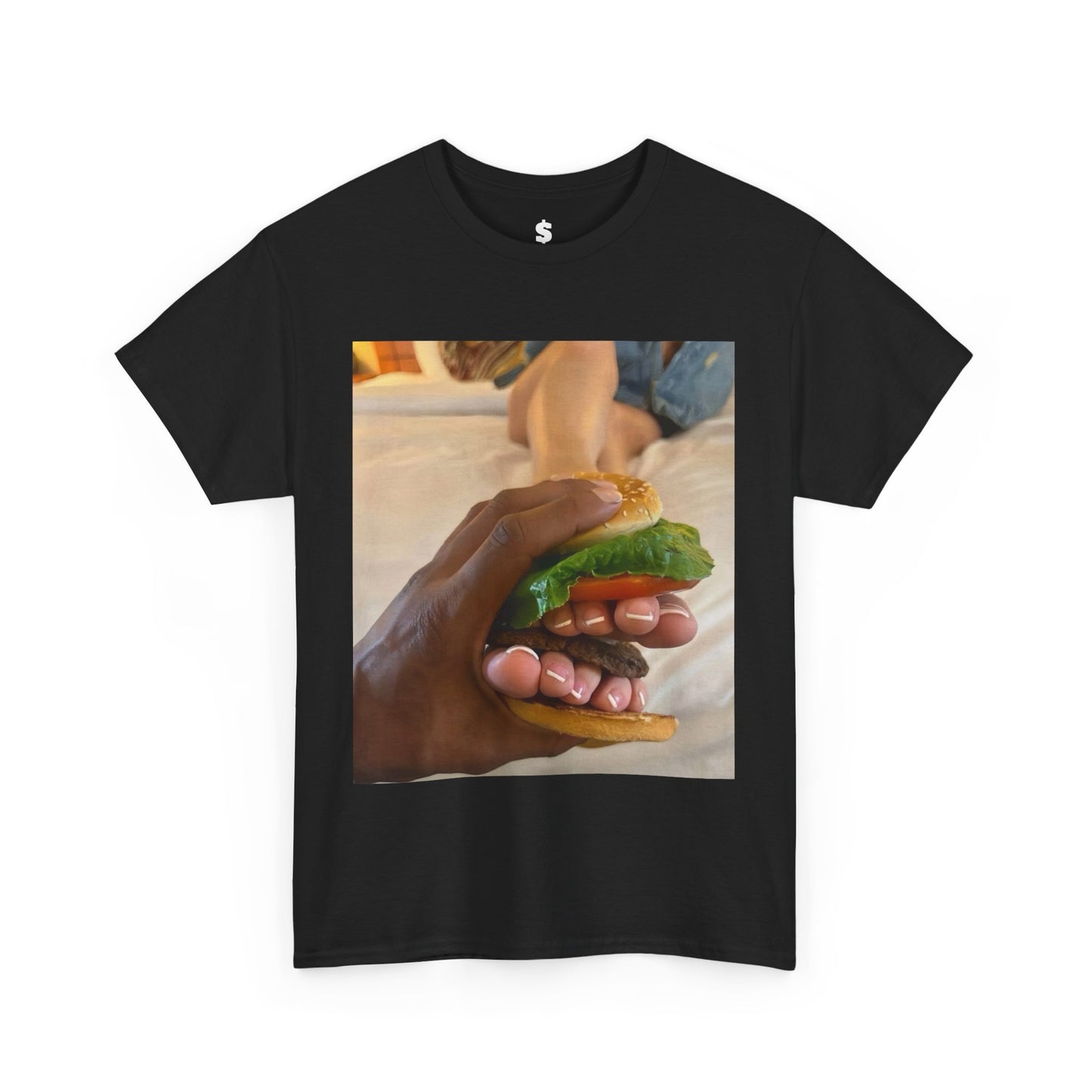 Foot Burger Tee - White Toes...