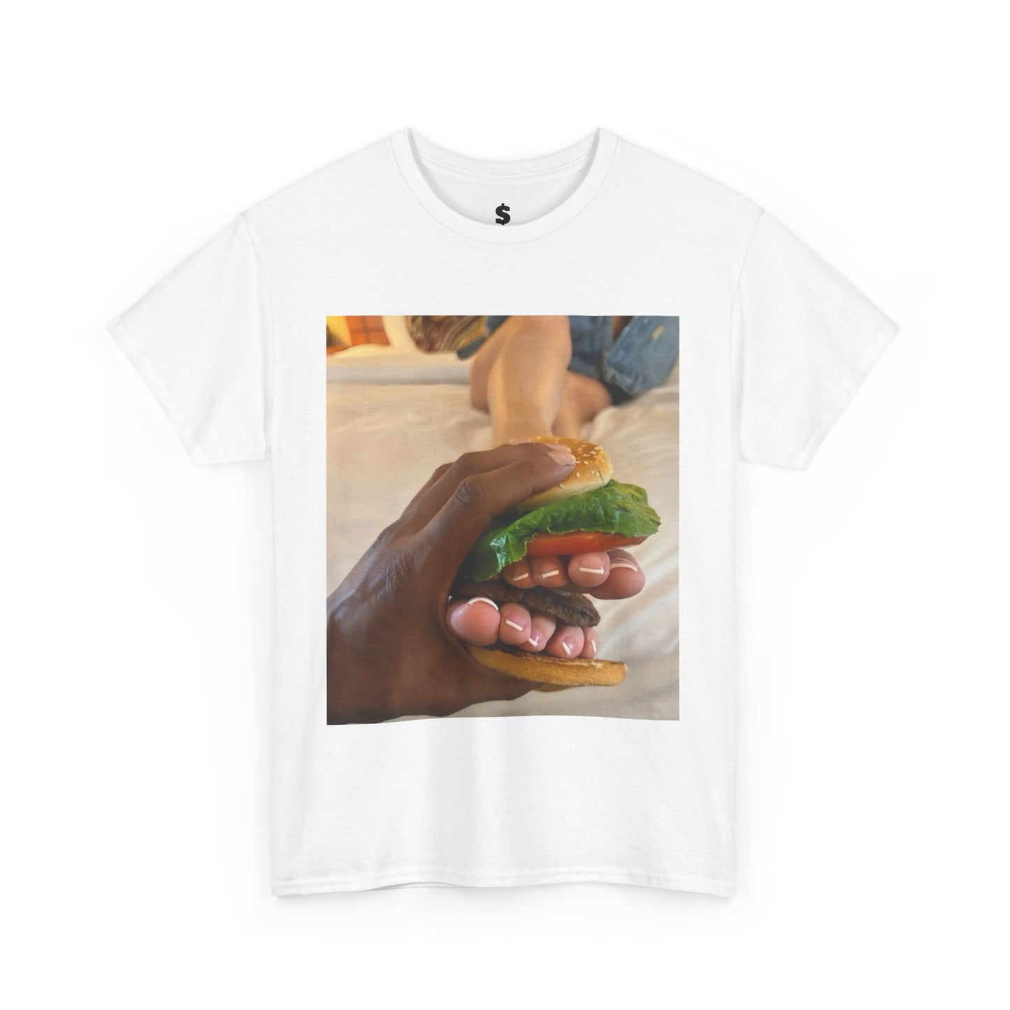 Foot Burger Tee - White Toes...
