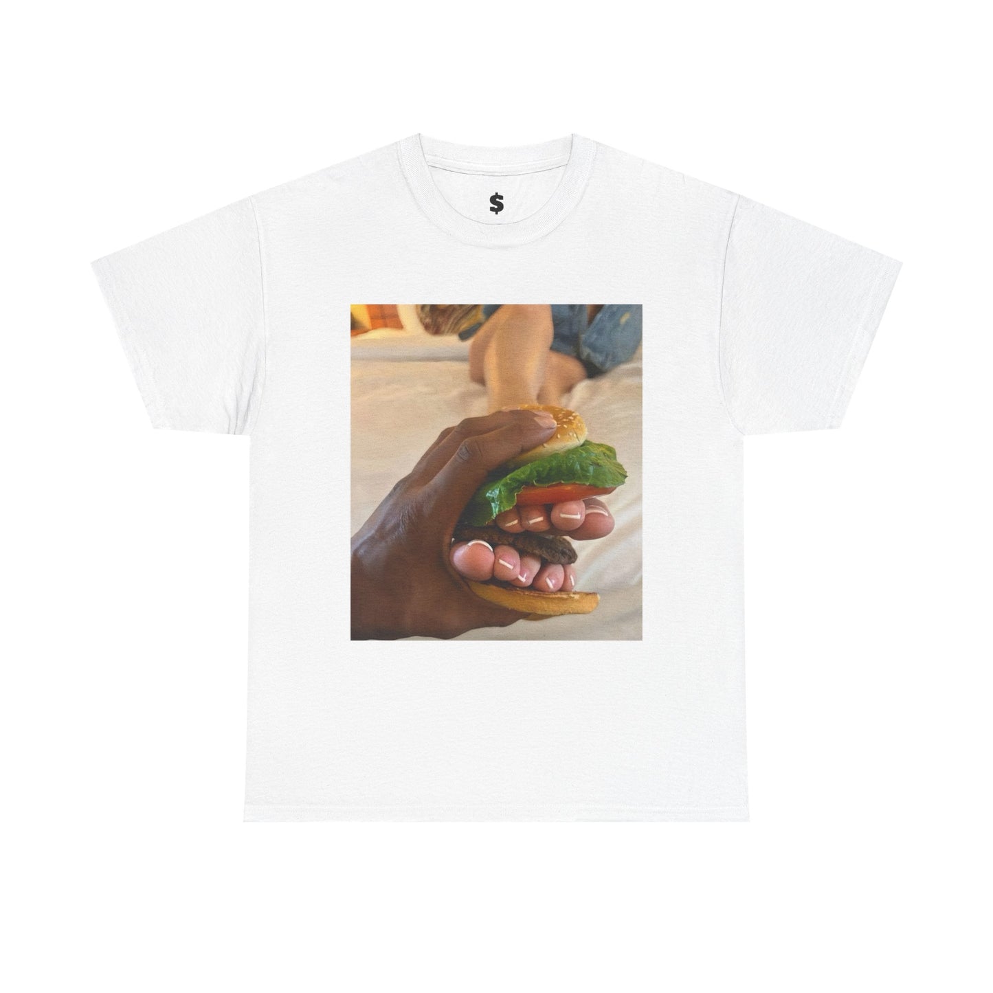 Foot Burger Tee - White Toes...