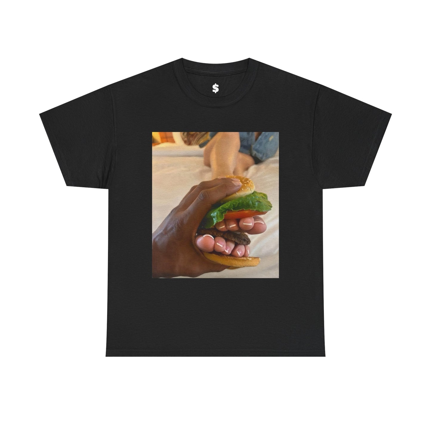 Foot Burger Tee - White Toes...